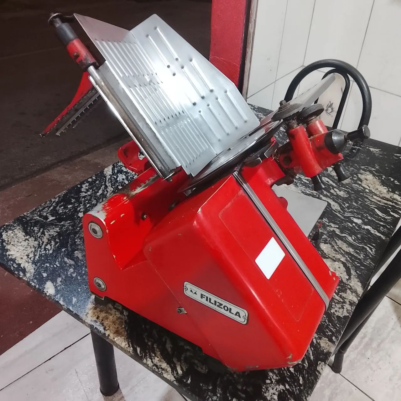 Máquina de fatiar é balança  - Foto 4
