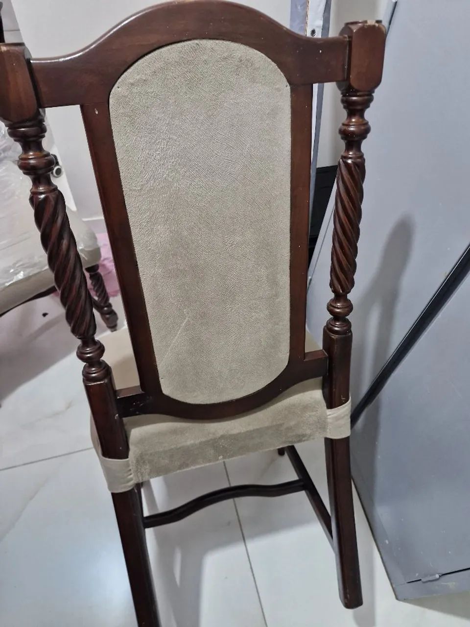 CONJUNTO DE CADEIRAS MADEIRA - Foto 3