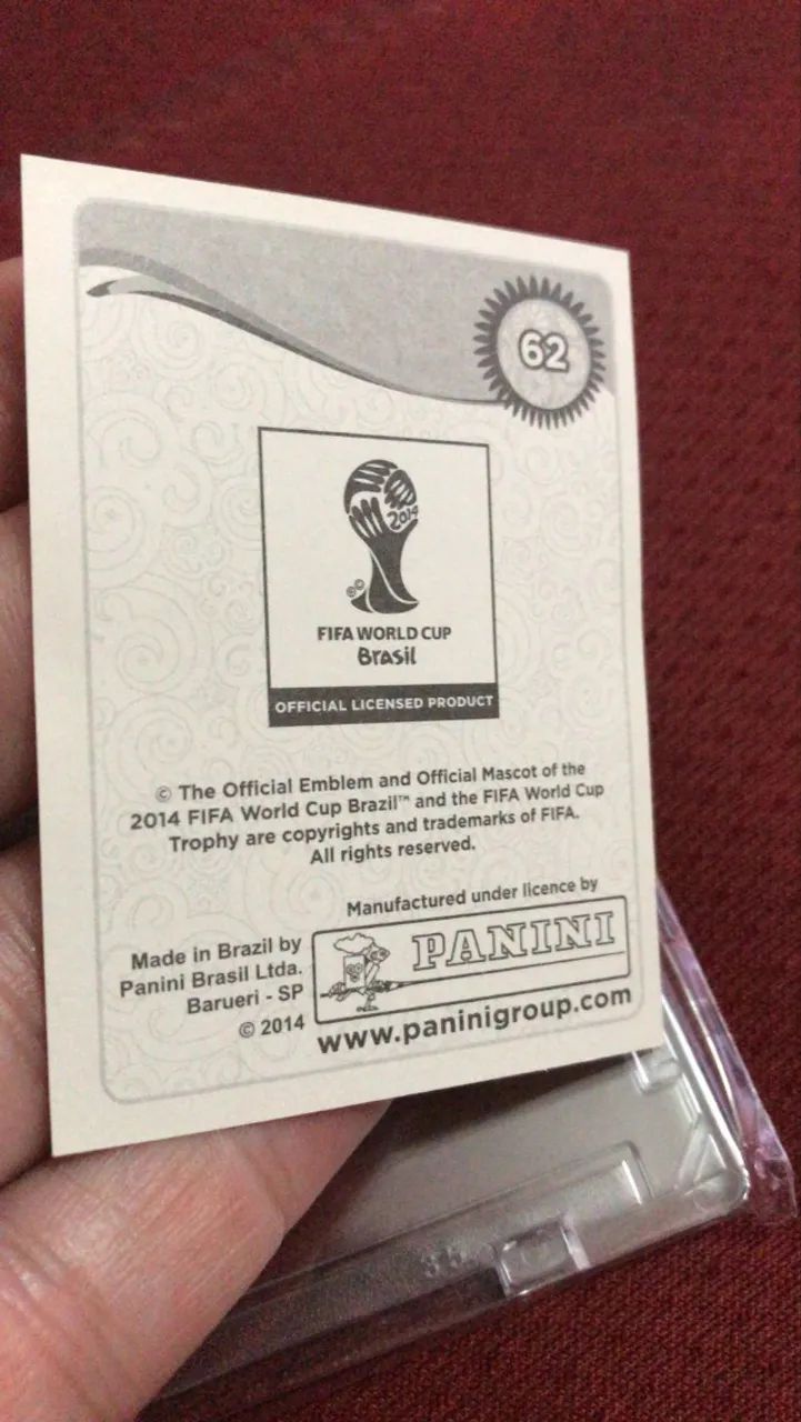 Figurinha Luka Modric 2014 Original Panini no Case - Foto 5