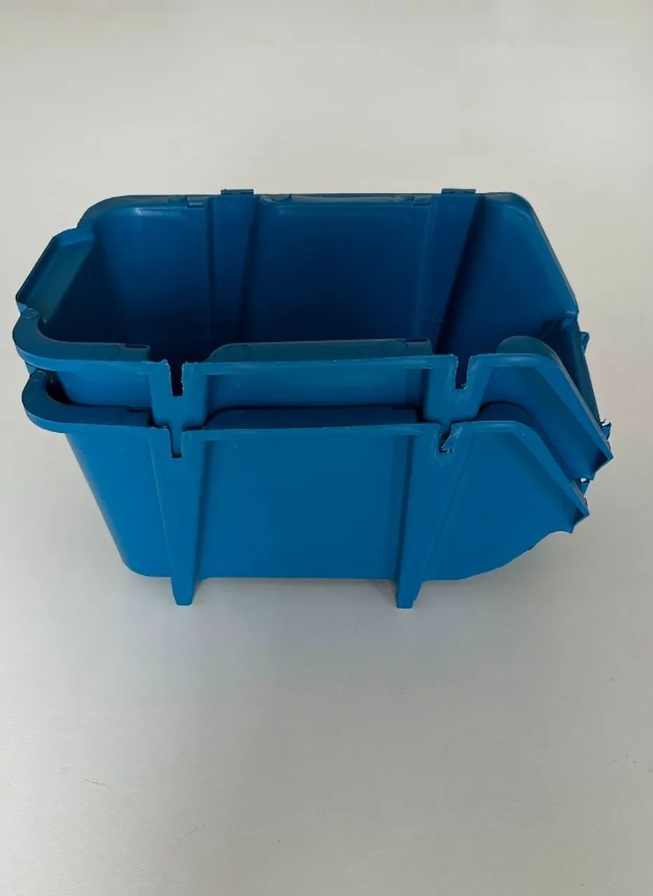 GAVETEIRO PLÁSTICO BIN AZUL