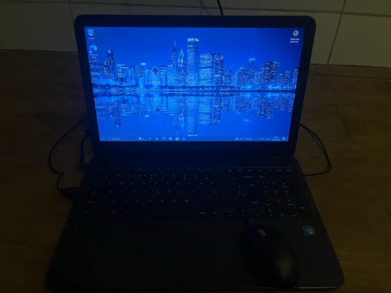Notebook Samsung seminovo 