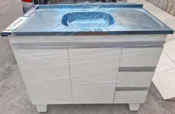 Balcão MDF com Pia 65048993674370125