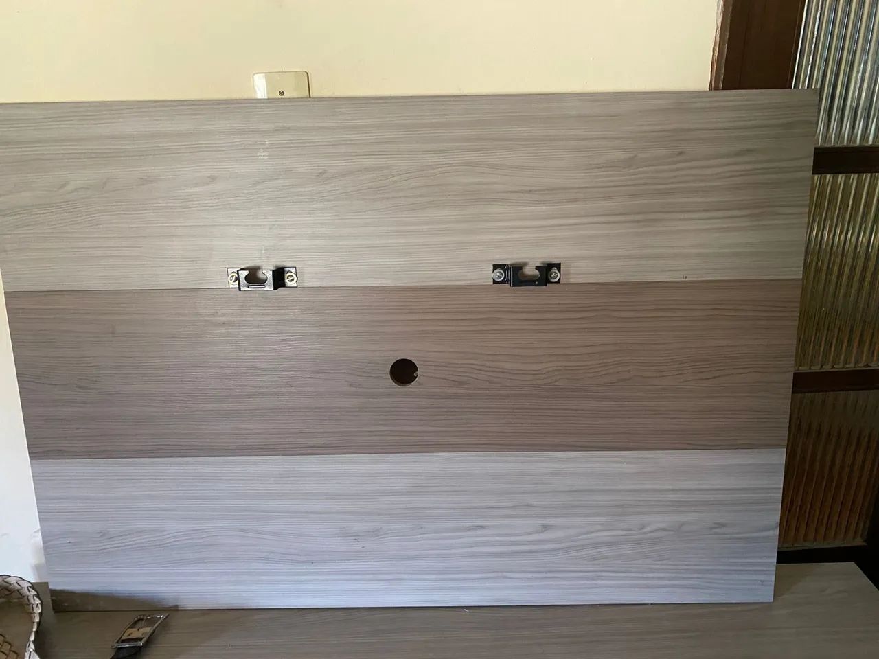 Reck e painel de parede, semi novo  - Foto 3