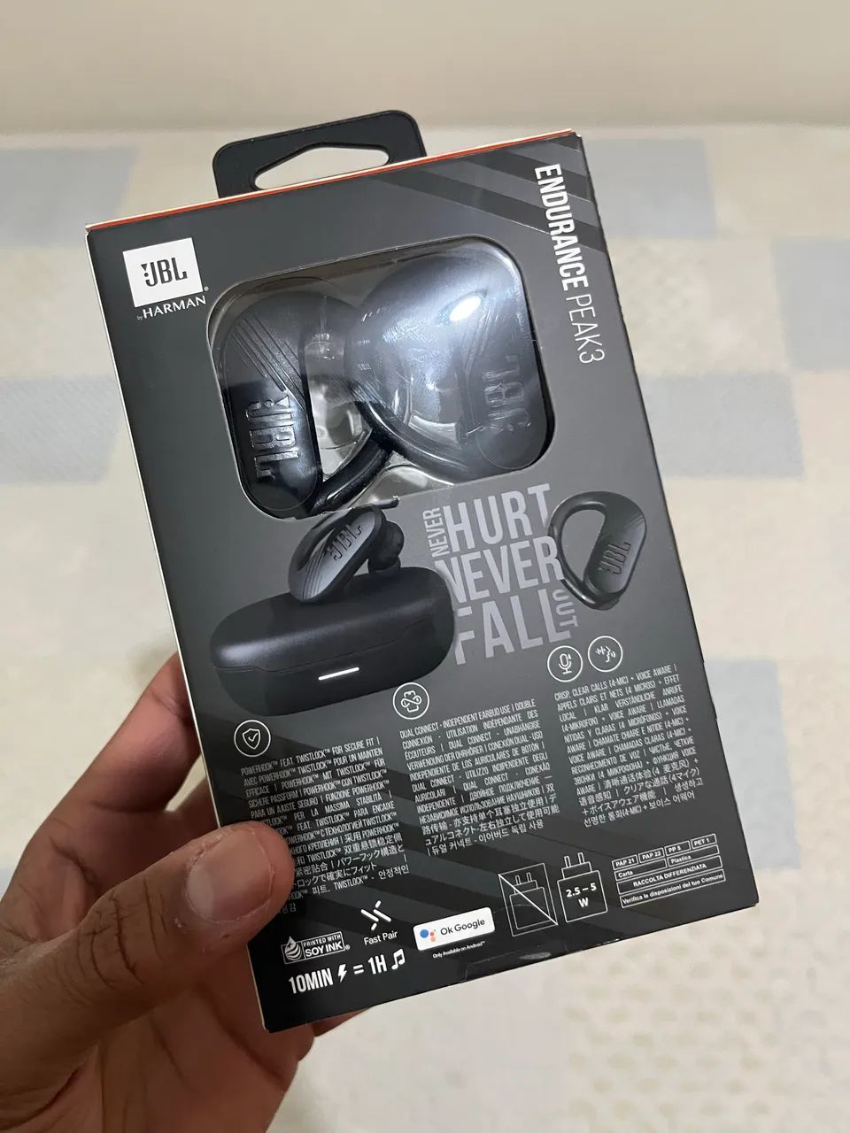 Fone JBL Endurance peak 3  - Foto 2