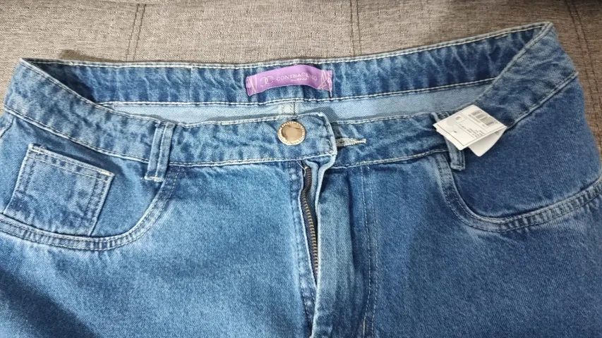 calça jeans feminina tamanho 50 Nova - Foto 3