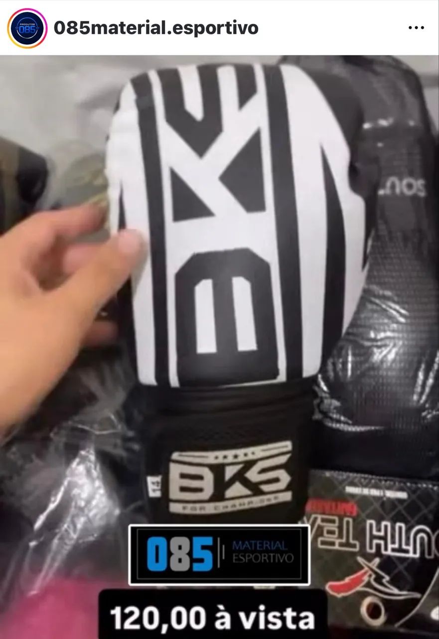 Luvas de boxe