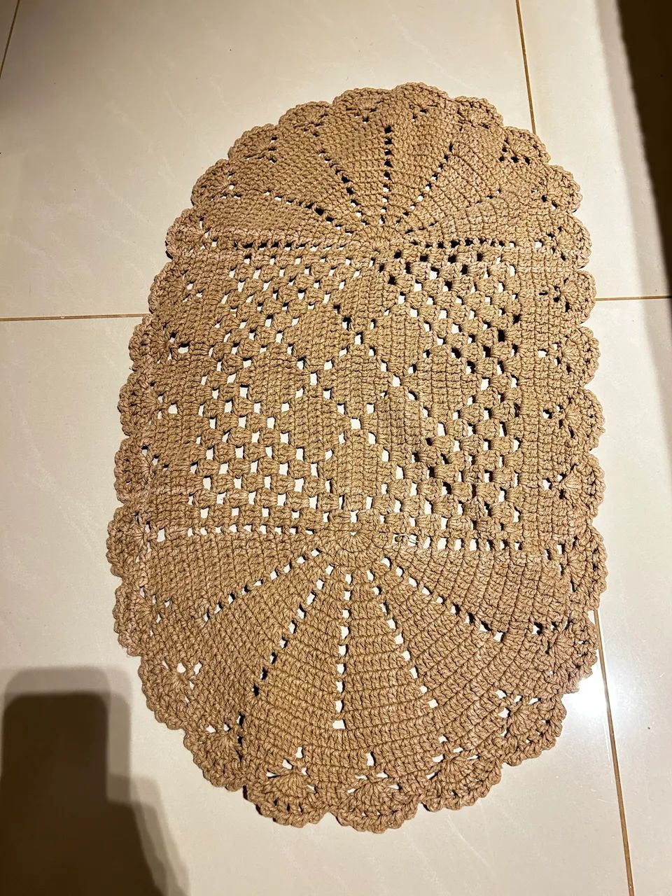 Tapete de cordão 