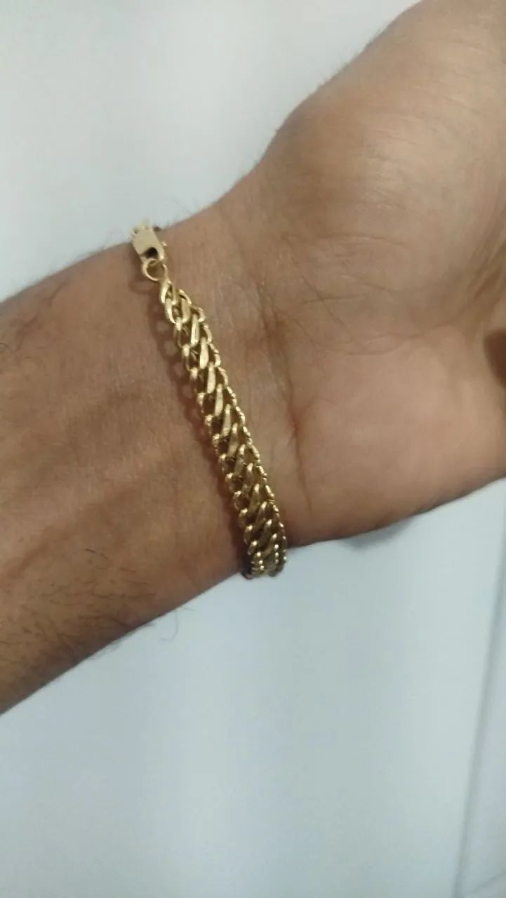 Pulseira de ouro 18k  - Foto 5