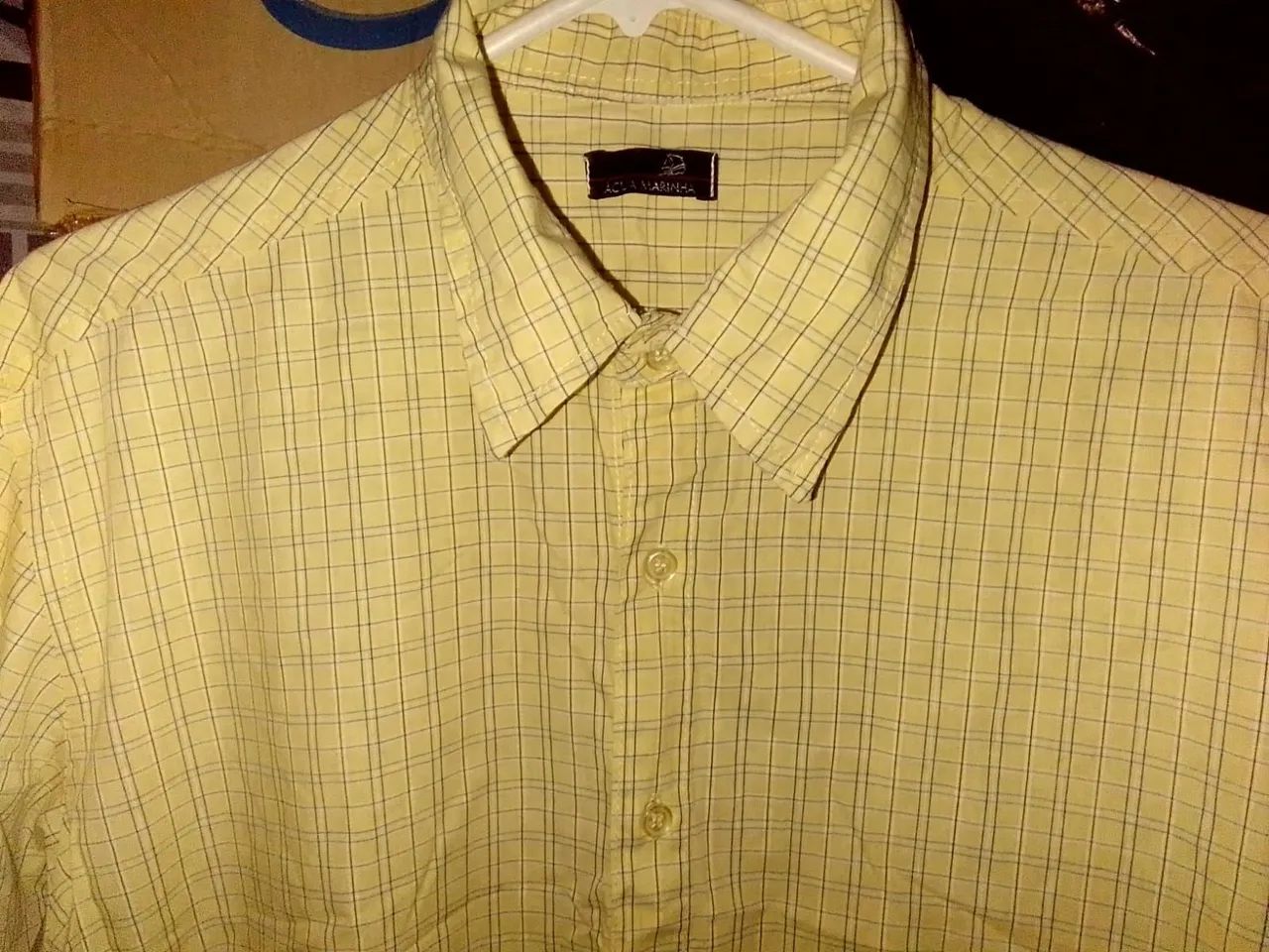 CAMISA MASC. TAM.GG (Água marinha). - Foto 4