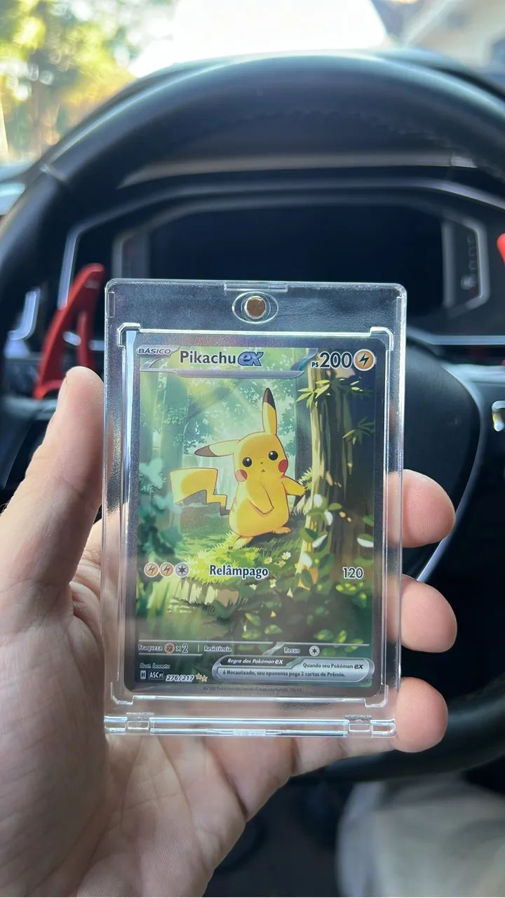 Pikachu Ex - Pikachu na Floresta 