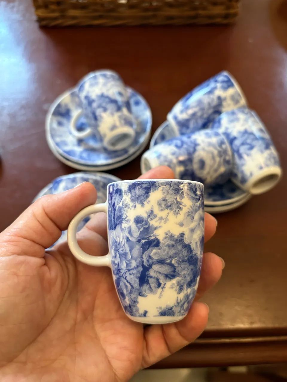 Conjunto de xícaras de café  - Foto 2