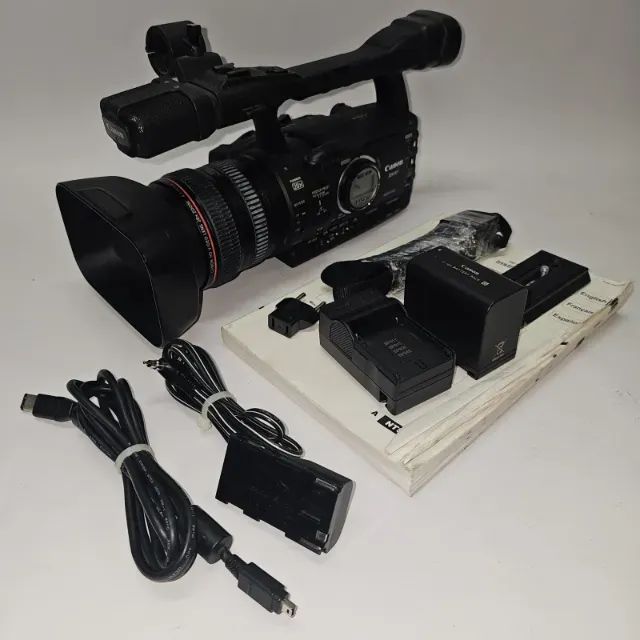 Vendo 2 Filmadoras Canon HX 1A para profissionais cinema Full HD - Foto 5