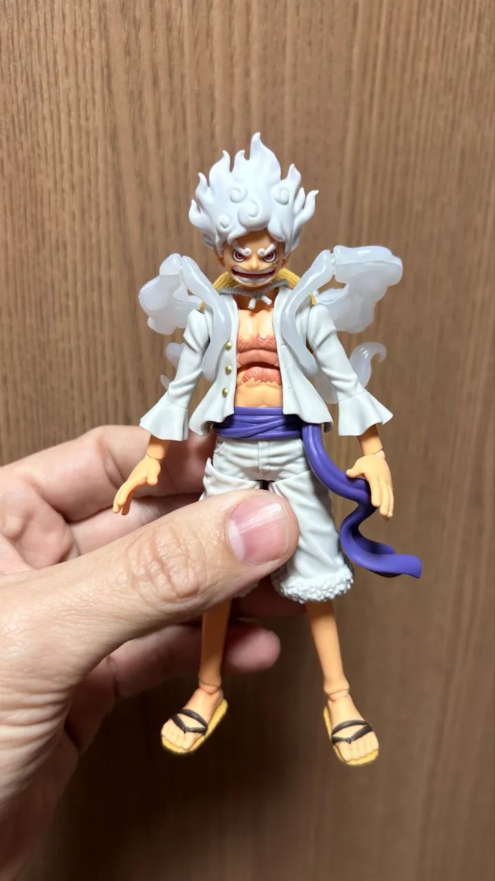 Luffy Gear 5 - SH Figuarts - Aberto e sem detalhes  - Foto 2