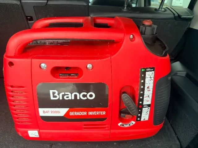 Gerador Branco 2000w Gasolina Pouquíssimo Uso