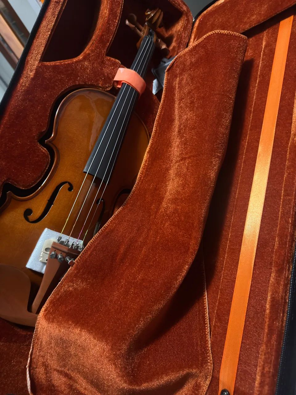 KIT Violino Eagle 441 4/4 + Estojo   - Foto 3