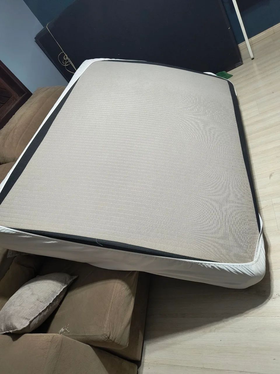 Vendo colchão e box baú ortobom - Foto 5