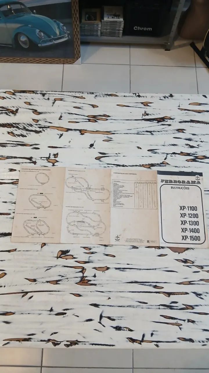 Ferrorama XP 1300 funcionando, na caixa com manual - Foto 4