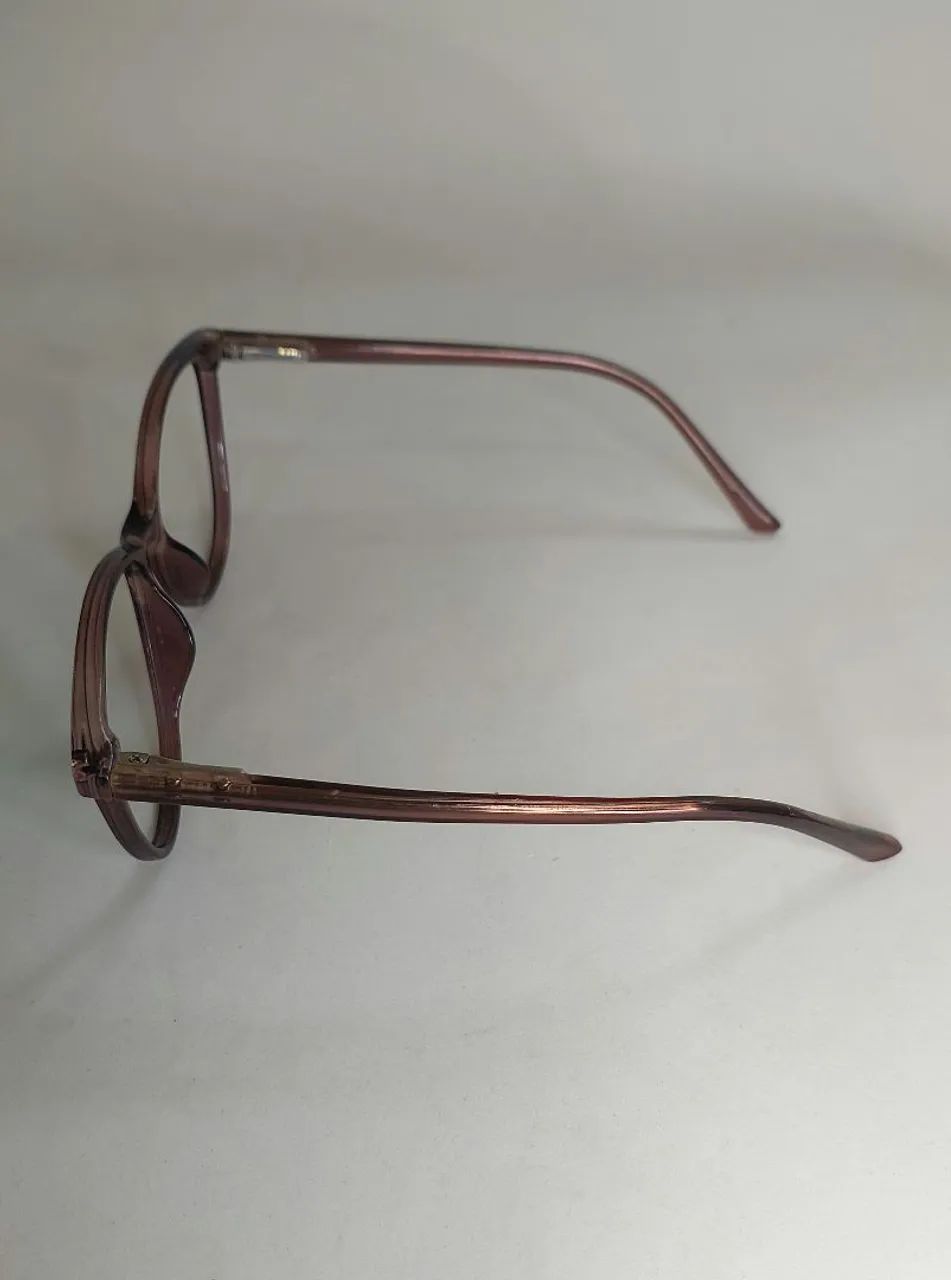 Armação óculos acetado marron style  - Foto 4