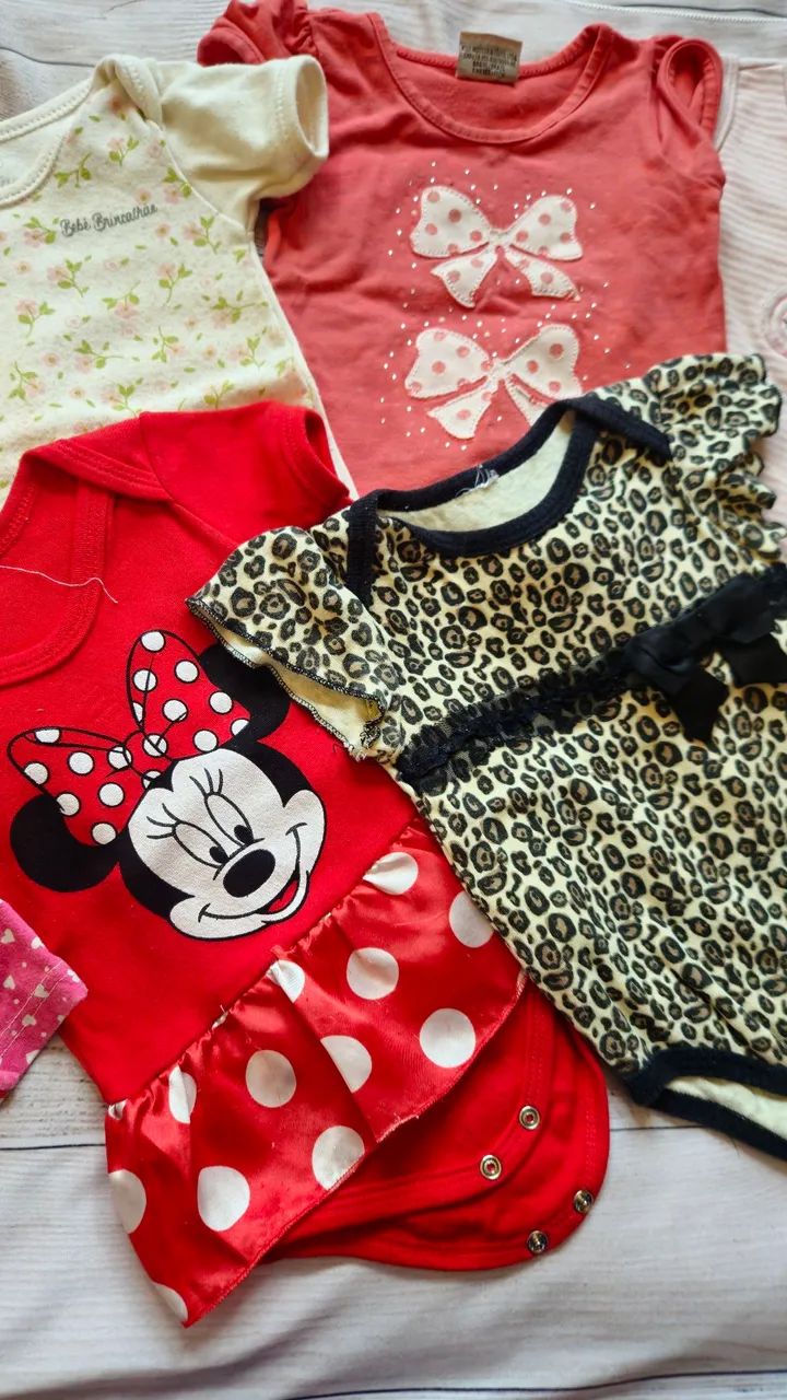 Kit roupas bebê menina (6 a 9 meses) são  10 peças  - Foto 3