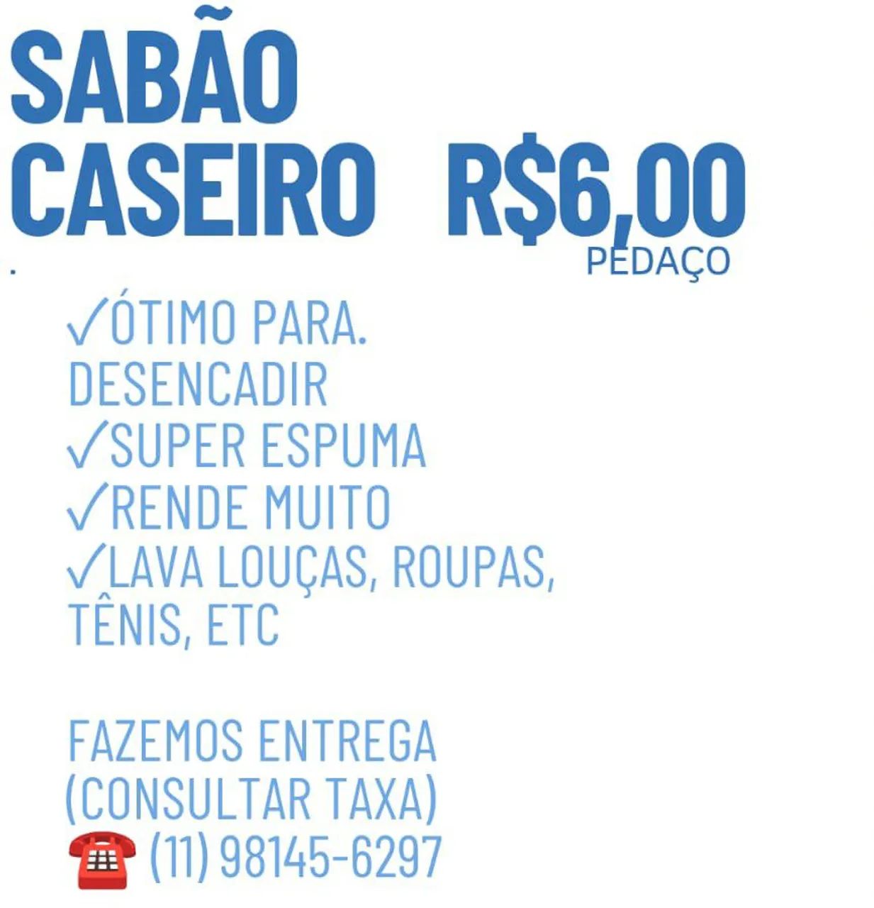 Sabão Caseiro  - Foto 2