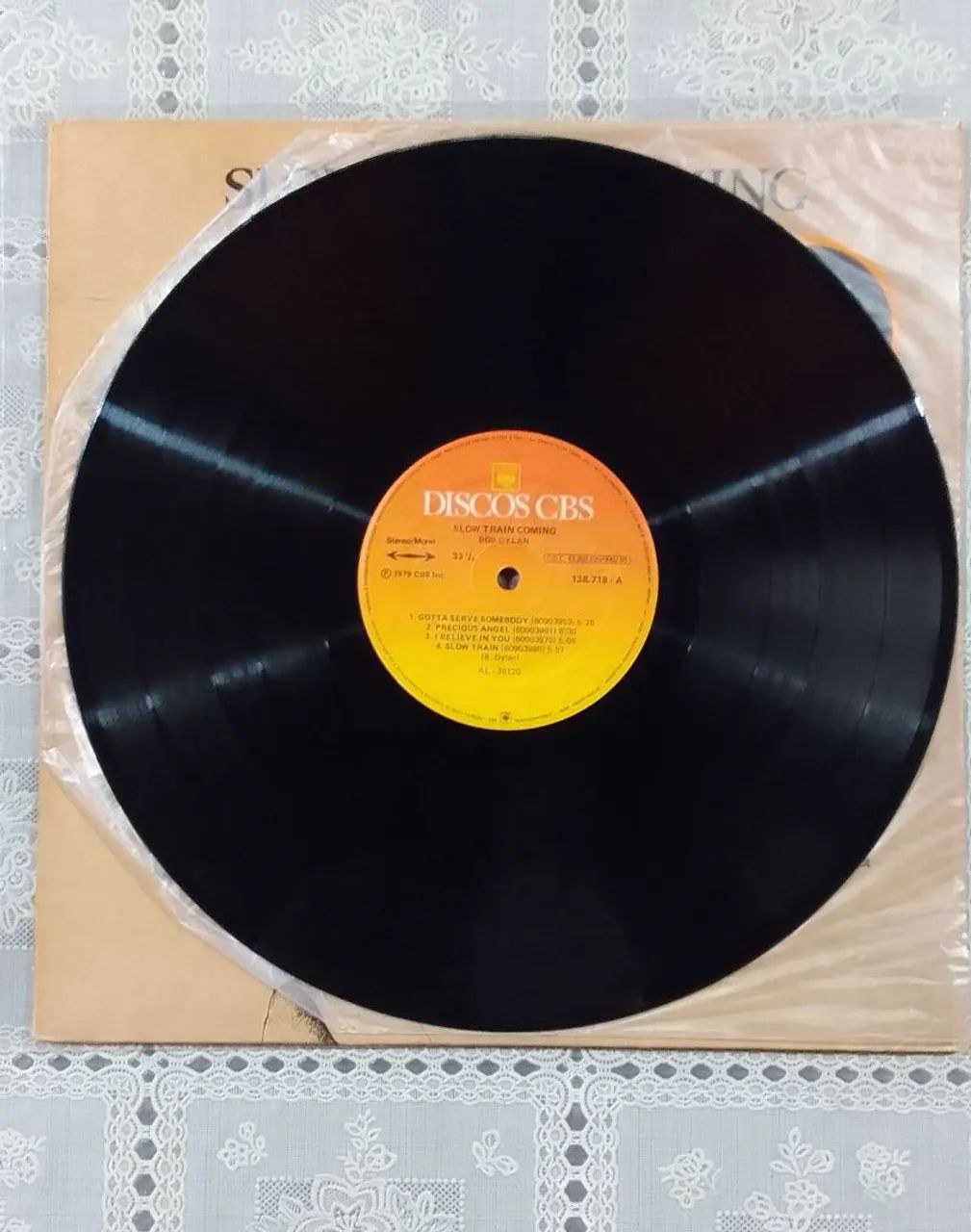 LP Slow train coming (1979) - Bob Dylan  - Foto 3