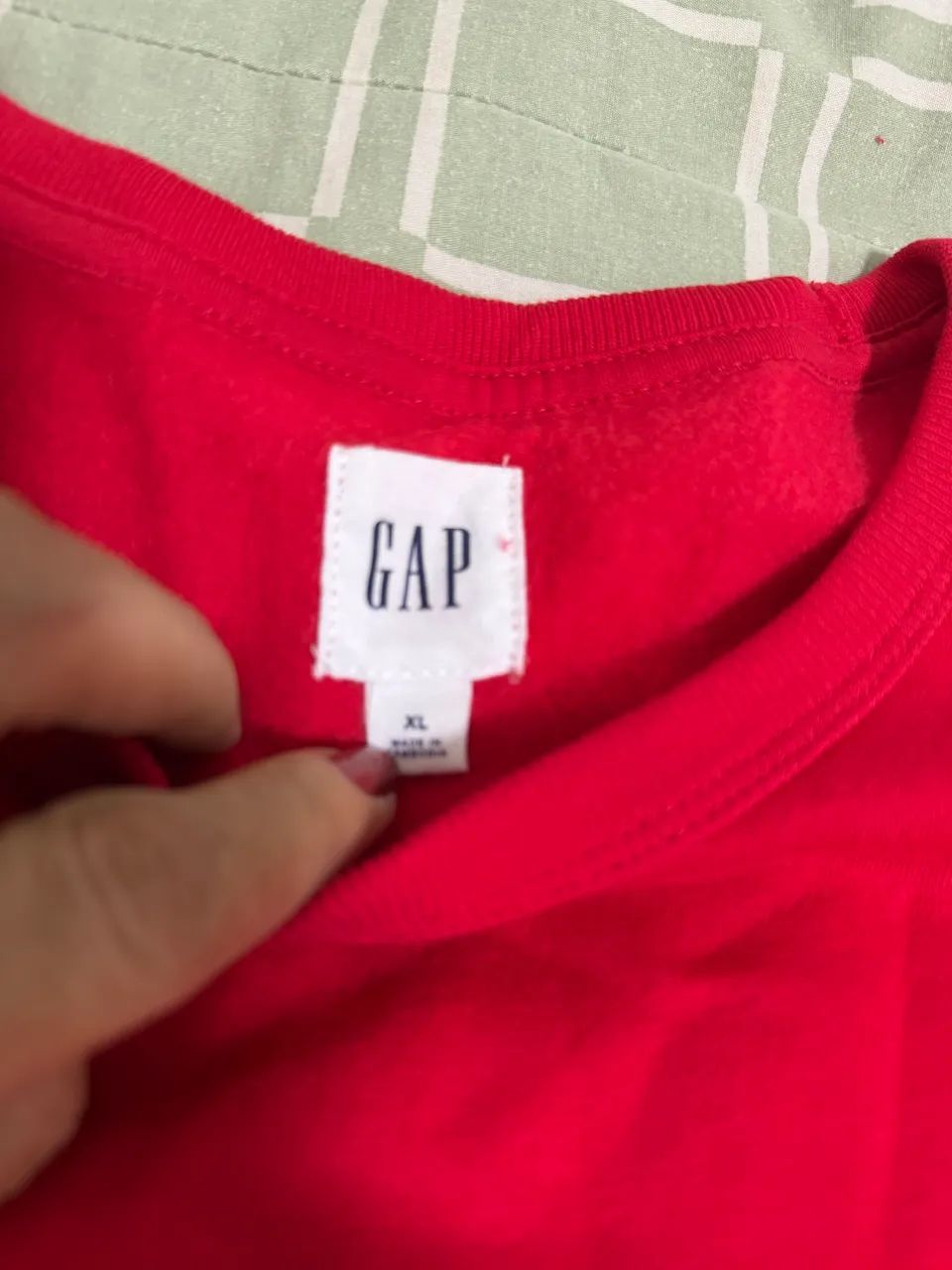 Blusa de Moletom Fechada GAP - XL - Foto 2