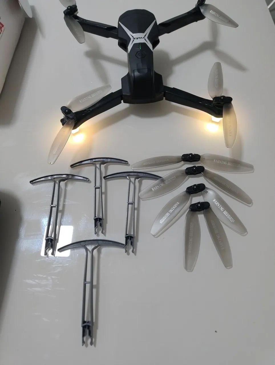 DRONE SYMA Z6 FOLDABLE - NA CAIXA - NUNCA USADO - COM ACESSÓRIOS RESERVA  - Foto 5