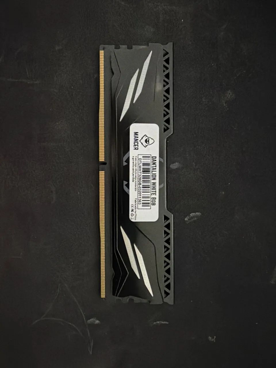 Memória Ram 8gb DANTALION WHITE 