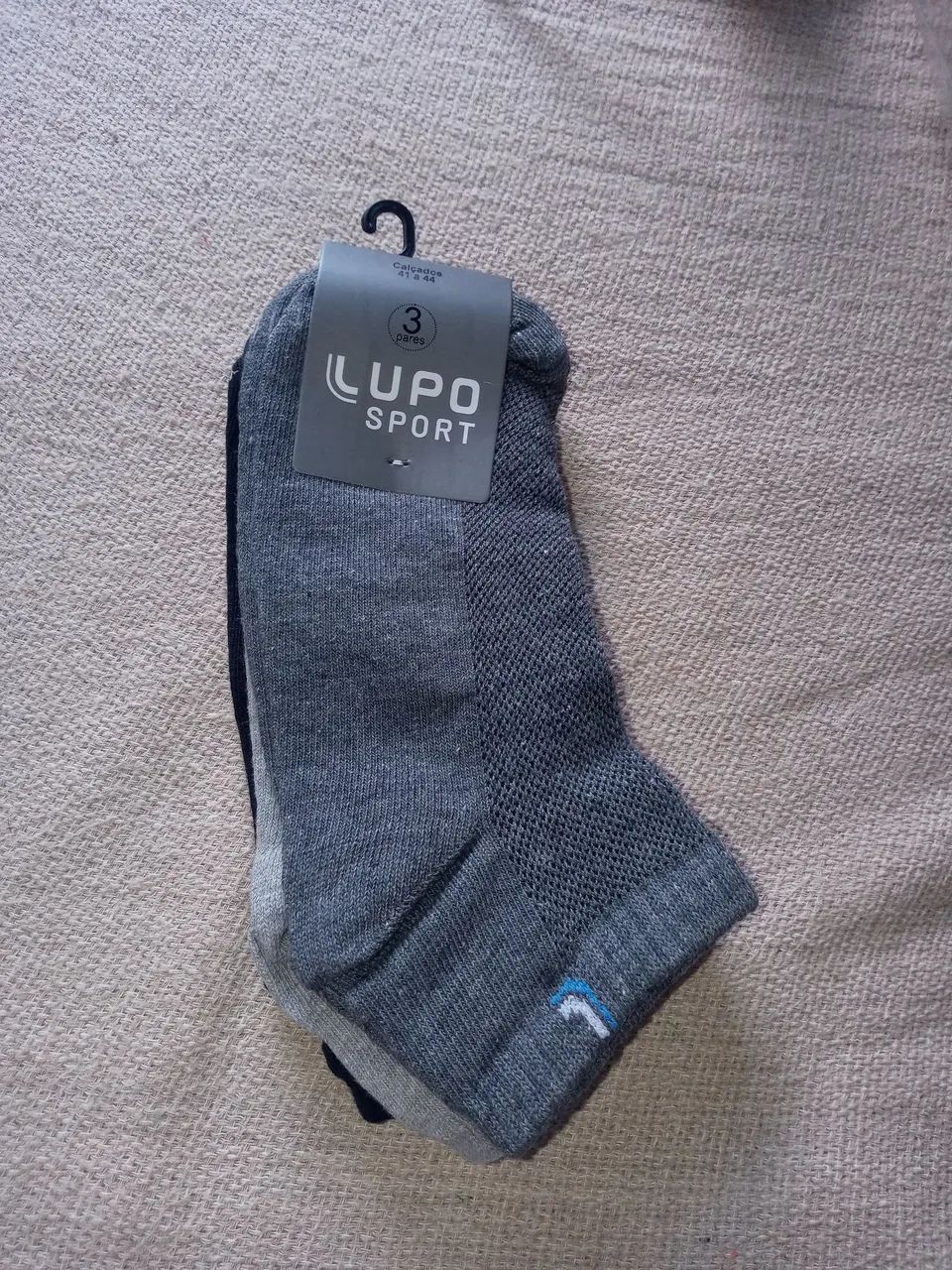 3 pares meias lupo - Foto 3