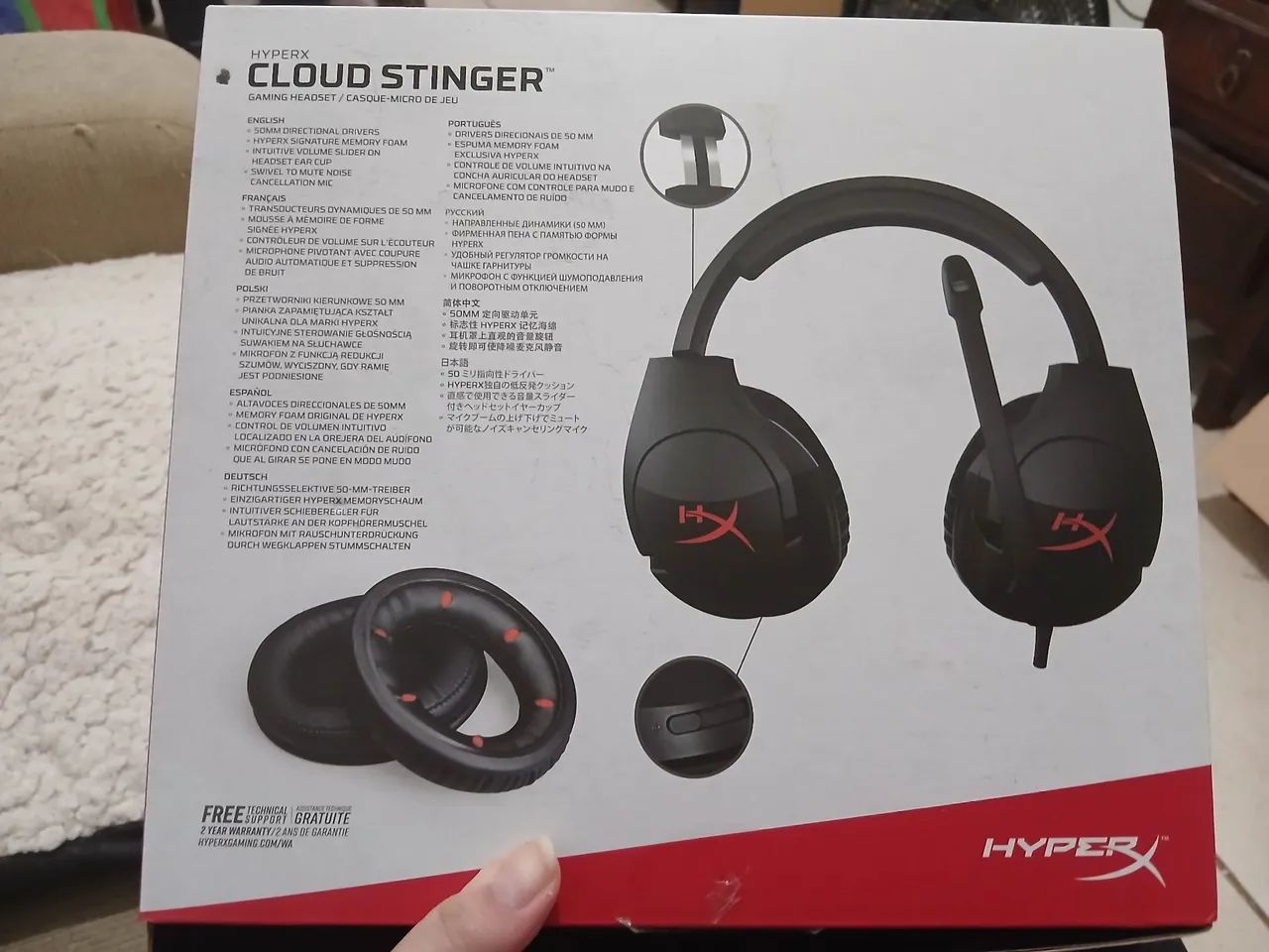 Headset Gamer HyperX Cloud Stinger  - Foto 3