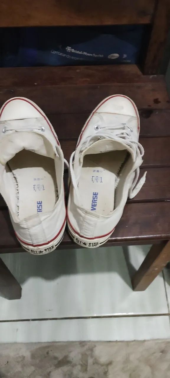 All star branco  - Foto 3