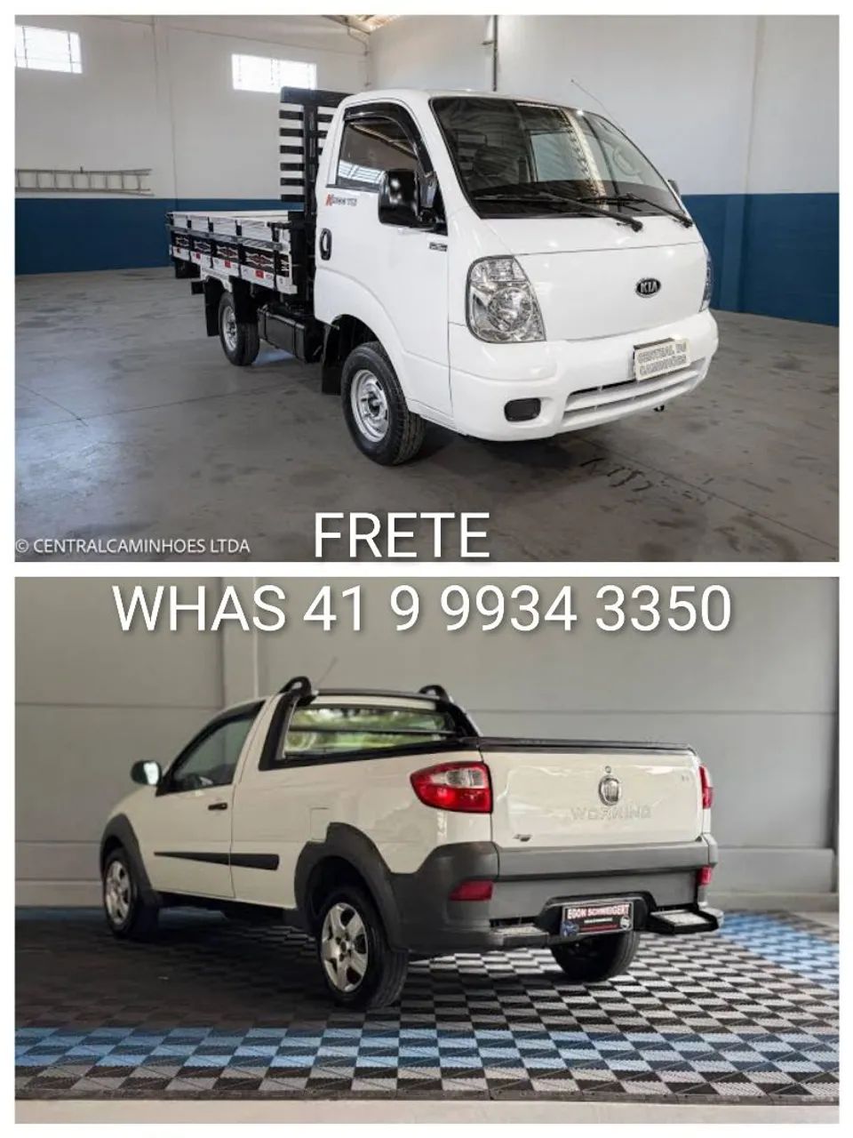Frete em geral e pequenas mudanças 