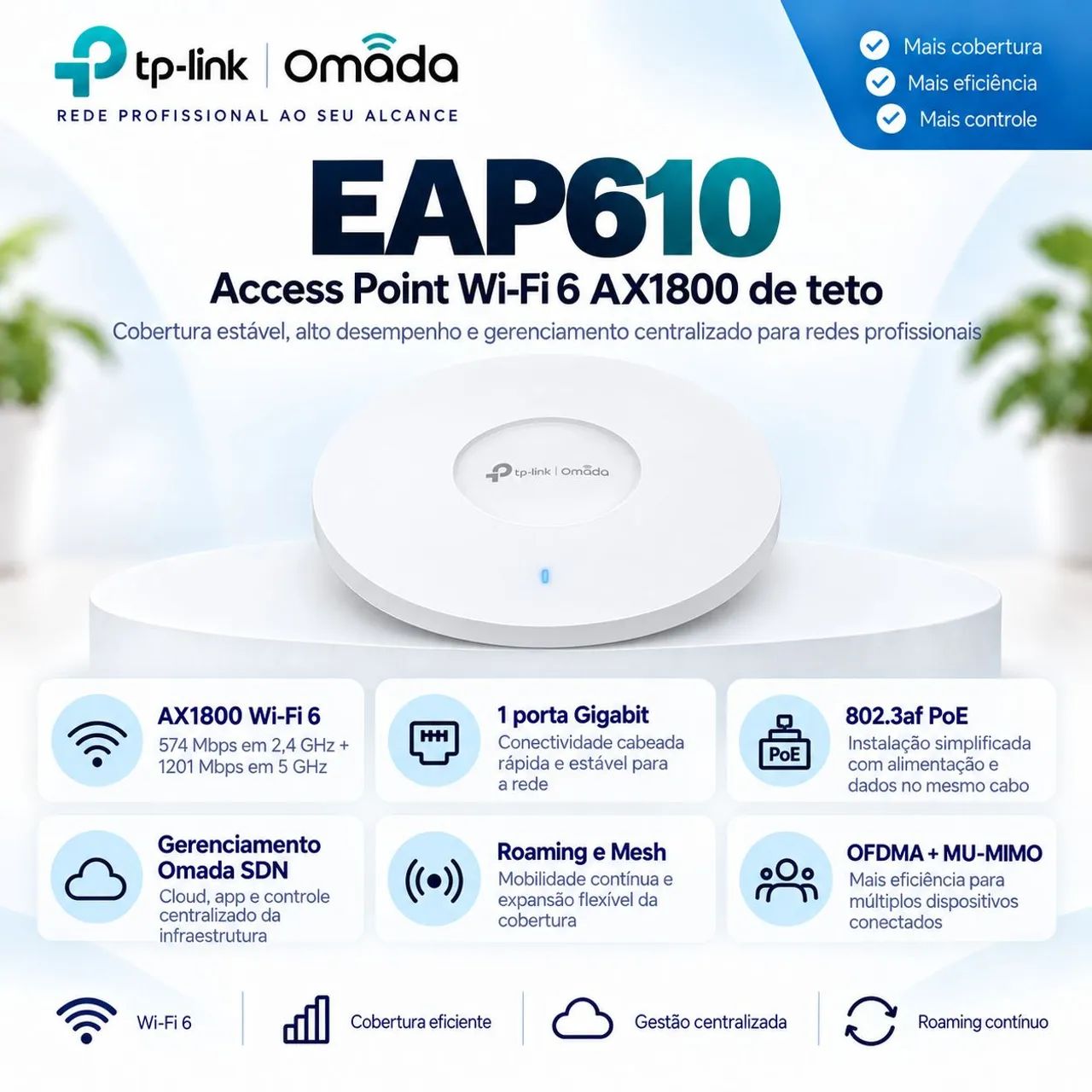 Kit TP-Link Omada Completo, Gateway + Switch PoE + 2 Access Points - Foto 4