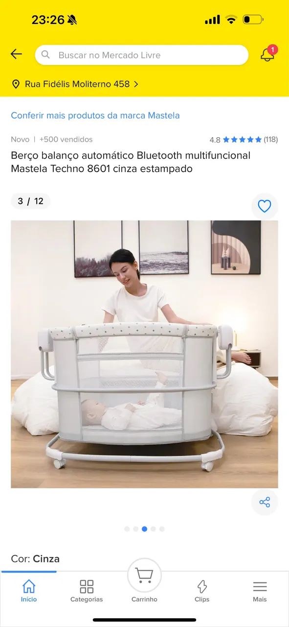 Berço portátil  - Foto 4