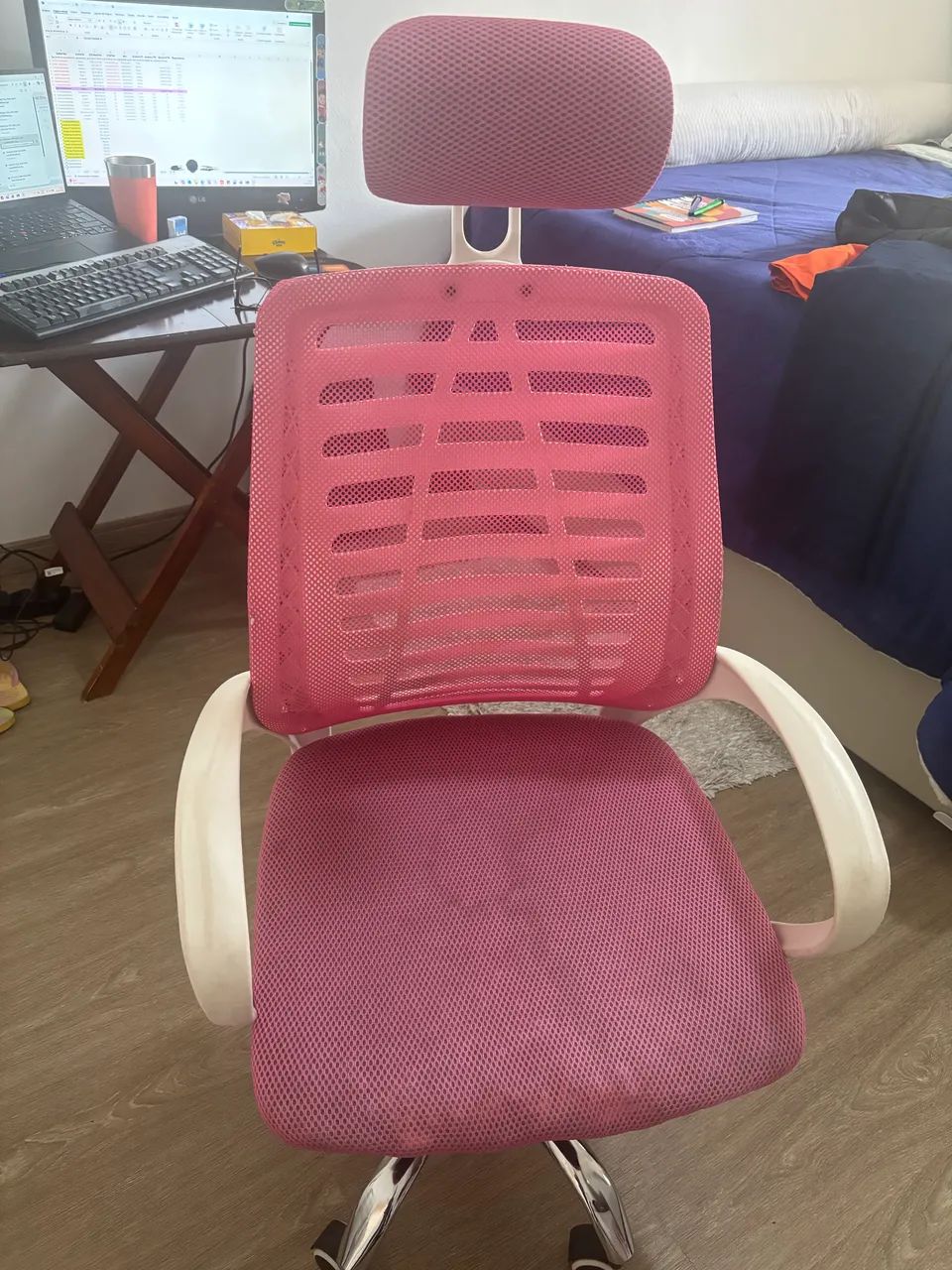 Cadeira de escritório Rosa  - Foto 3