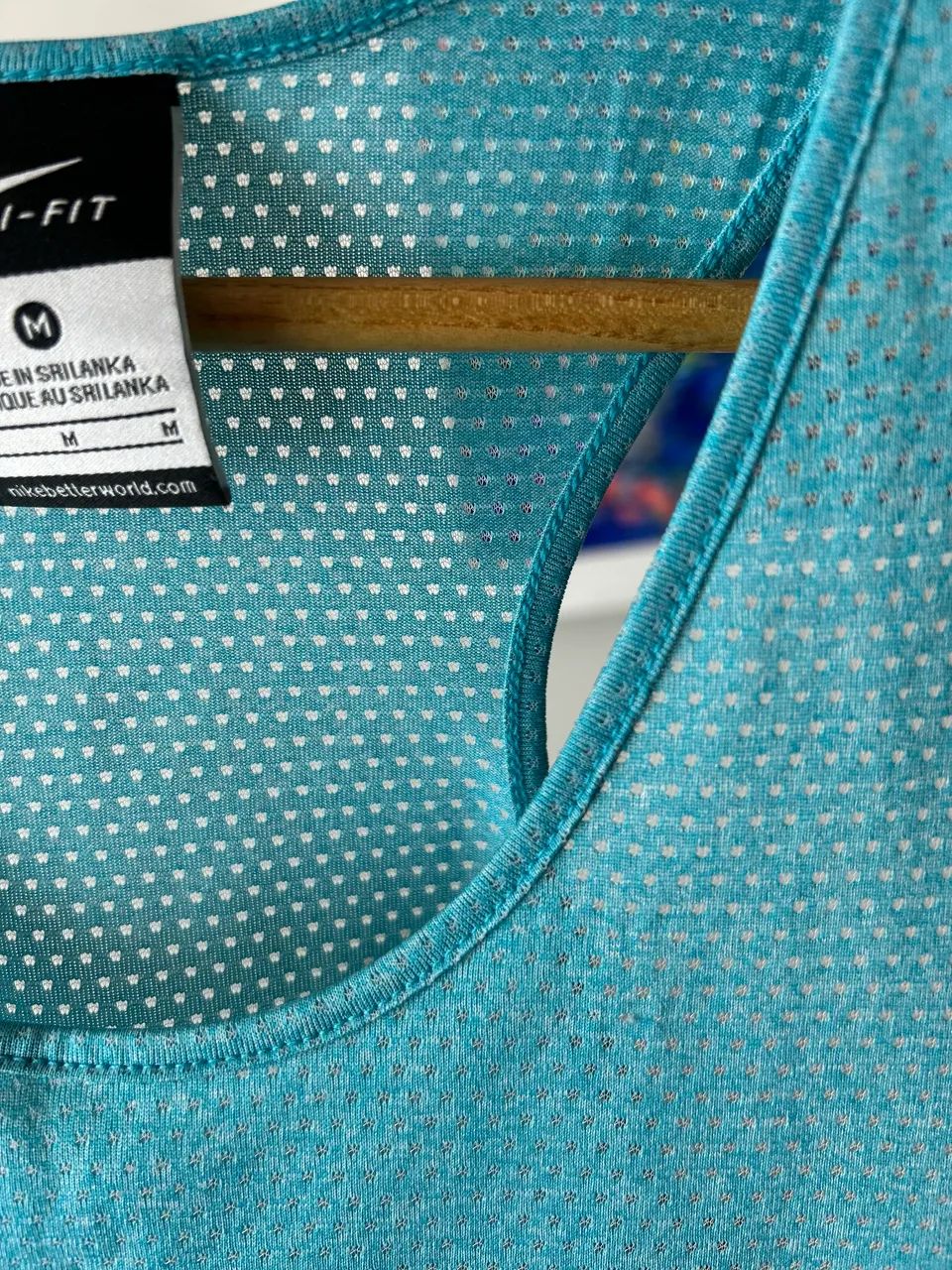 Regata Fitness M Nike Original Azul  - Foto 6
