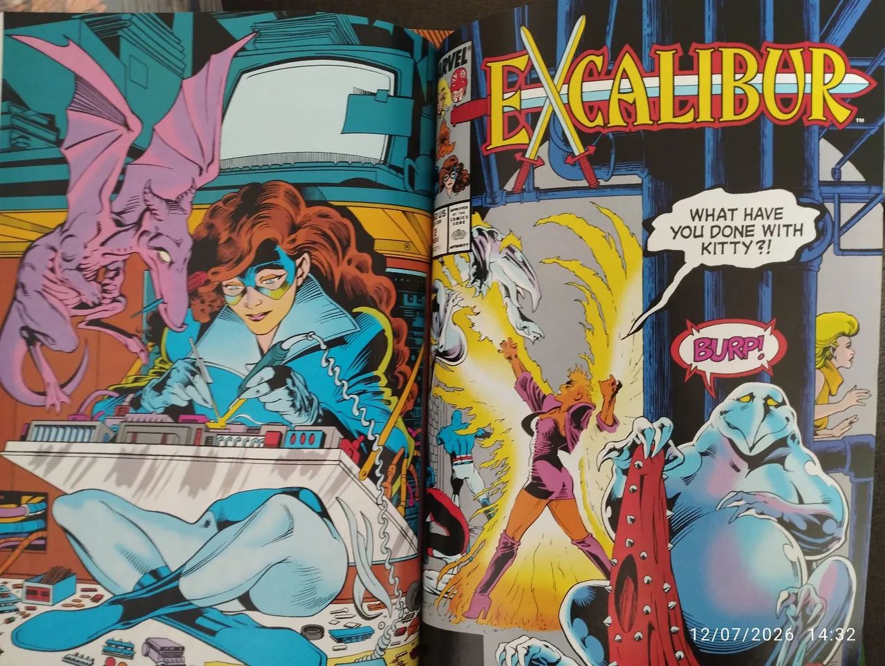 HQ quadrinhos Marvel X-Men Excalibur - Foto 5