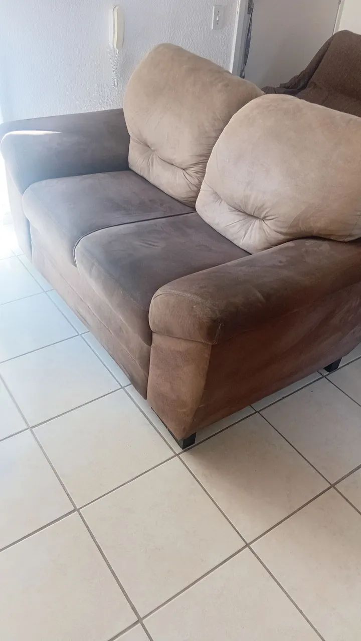 Sofá sued 2 lugares valor R$200 - Foto 4