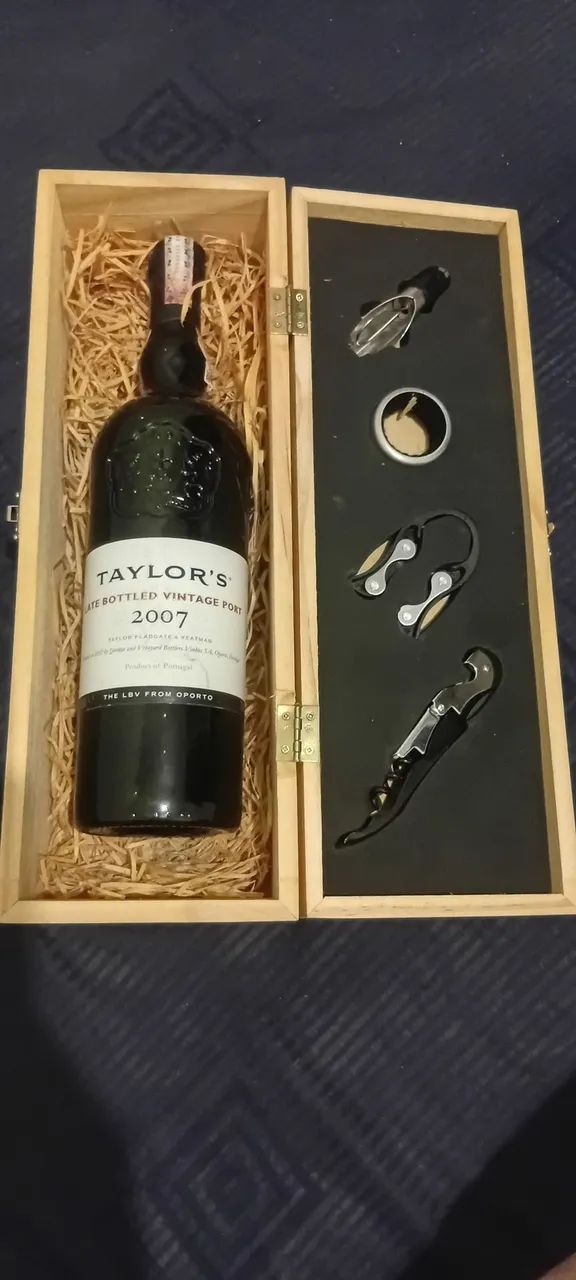 Vinho Taylor's safra 2007.