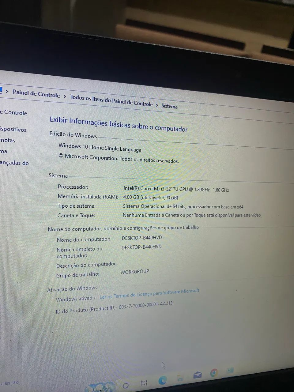 Notebook Dell 14 i3 4Gb SSD 240GB - Foto 4