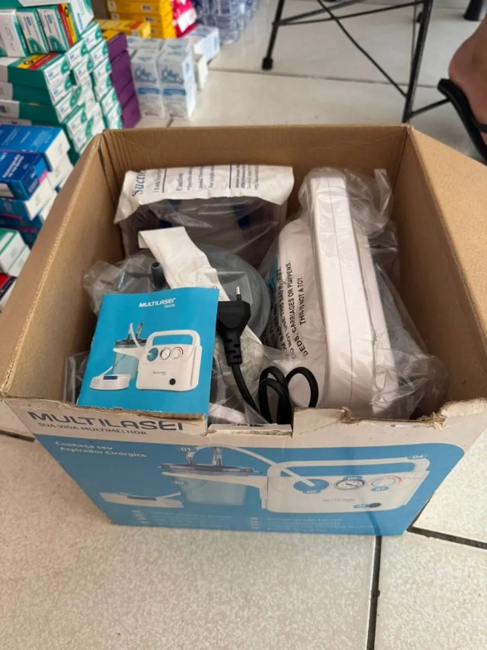 Aspirador cirúrgico 