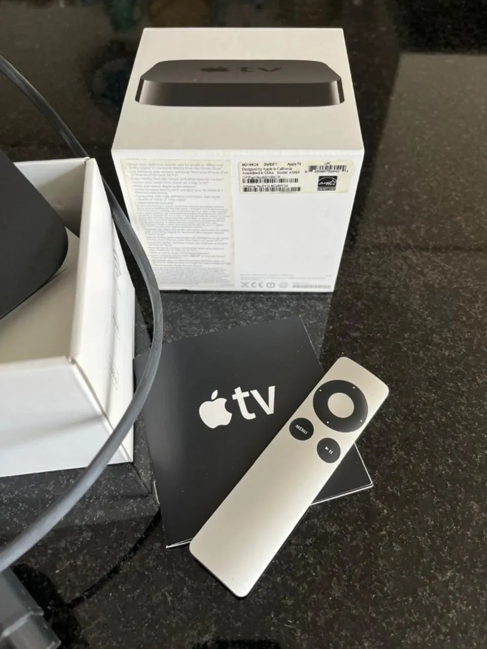 Apple TV modelo A1469 (3ª geração) com Caixa! - Foto 4
