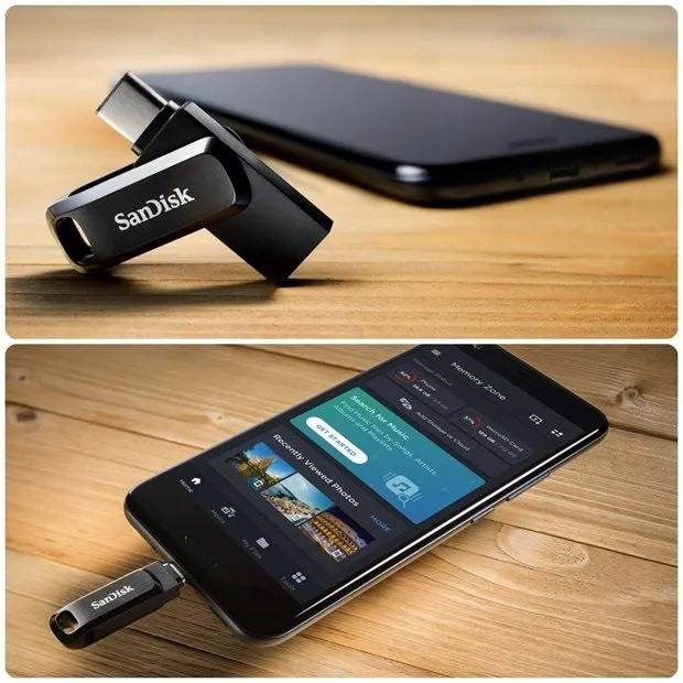 PEN DRIVE 32gb SANDISK dUAL DRIVE GO USB TYPE-C - Foto 3