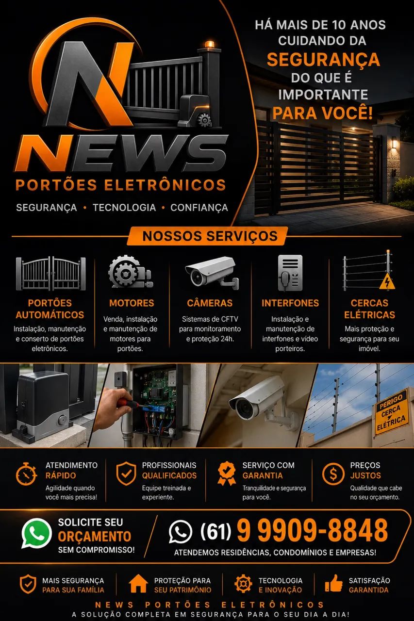 Conserto e Manutenção portão eletrônico 
