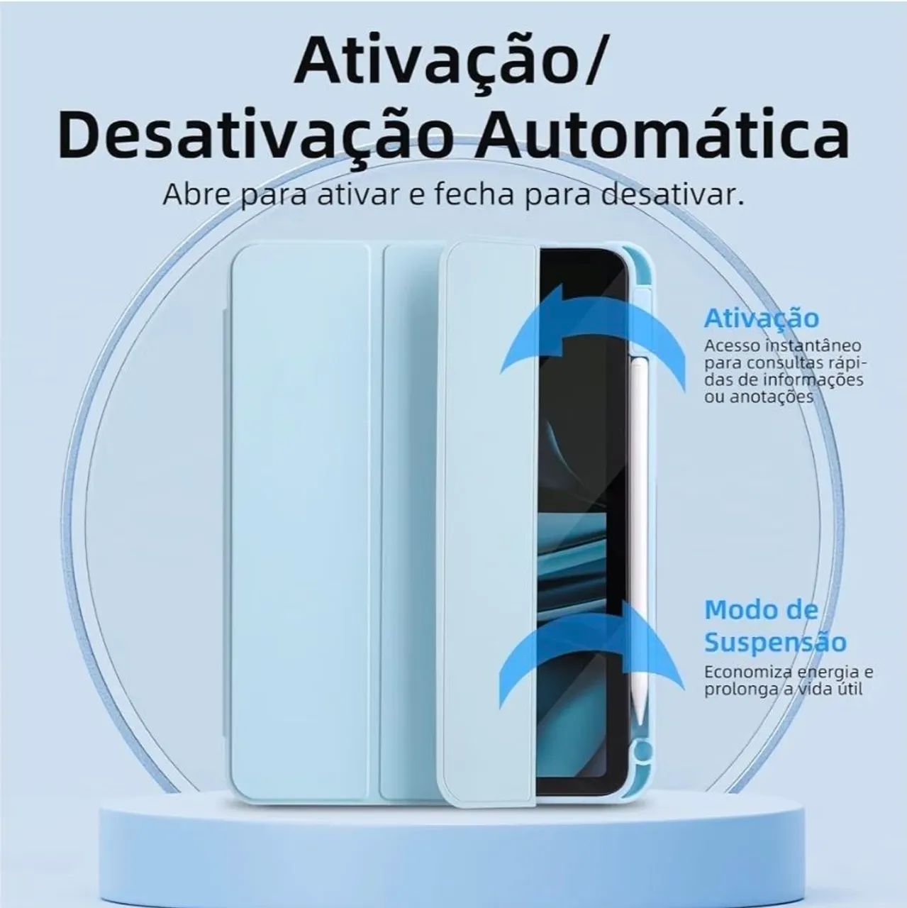 Capa protetora 3 em 1 para iPad Air 11" e iPad Pro 11" - Foto 3