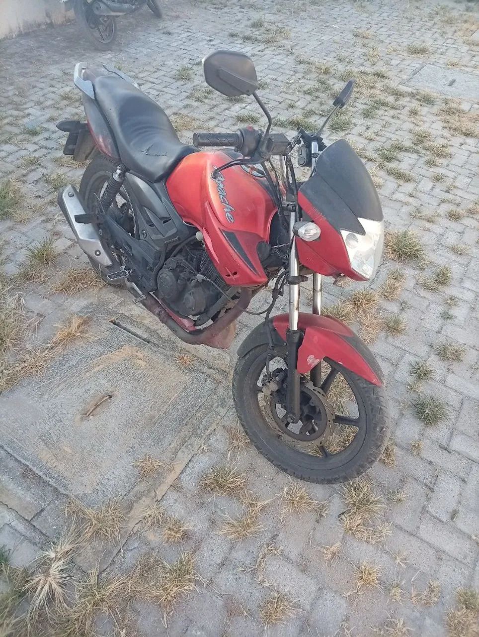 Dafra apache 150 com placa Mercosul! - Foto 2