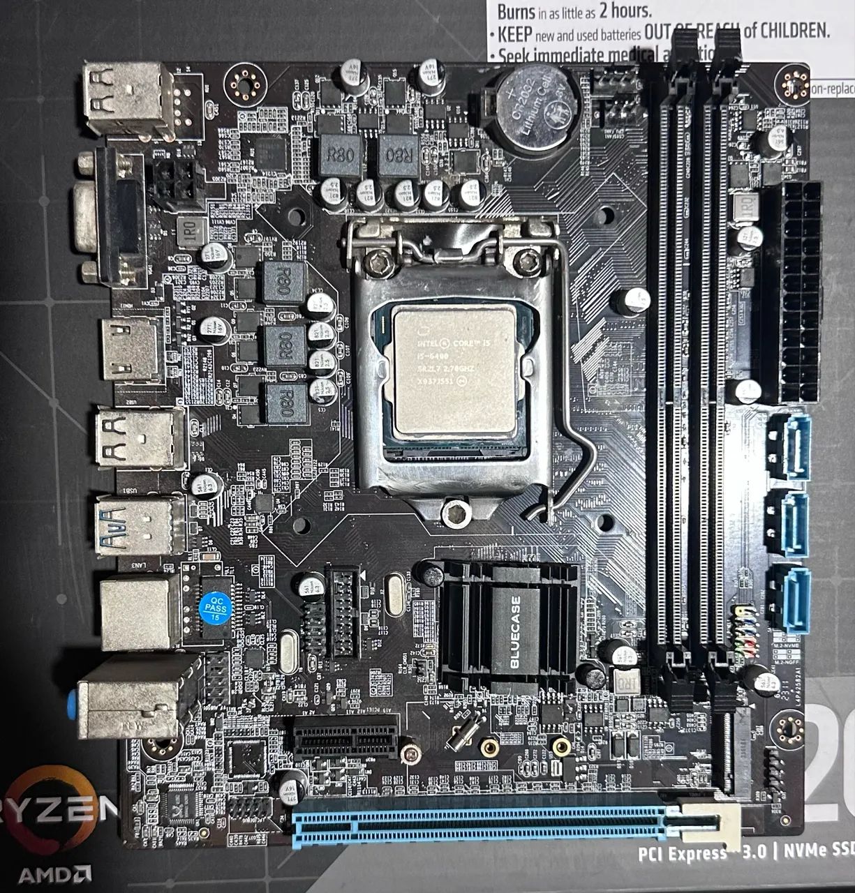 KIT UPGRADE PC - I5 6400 (6º GER) + PLACA MÃE DDR4 - Foto 5