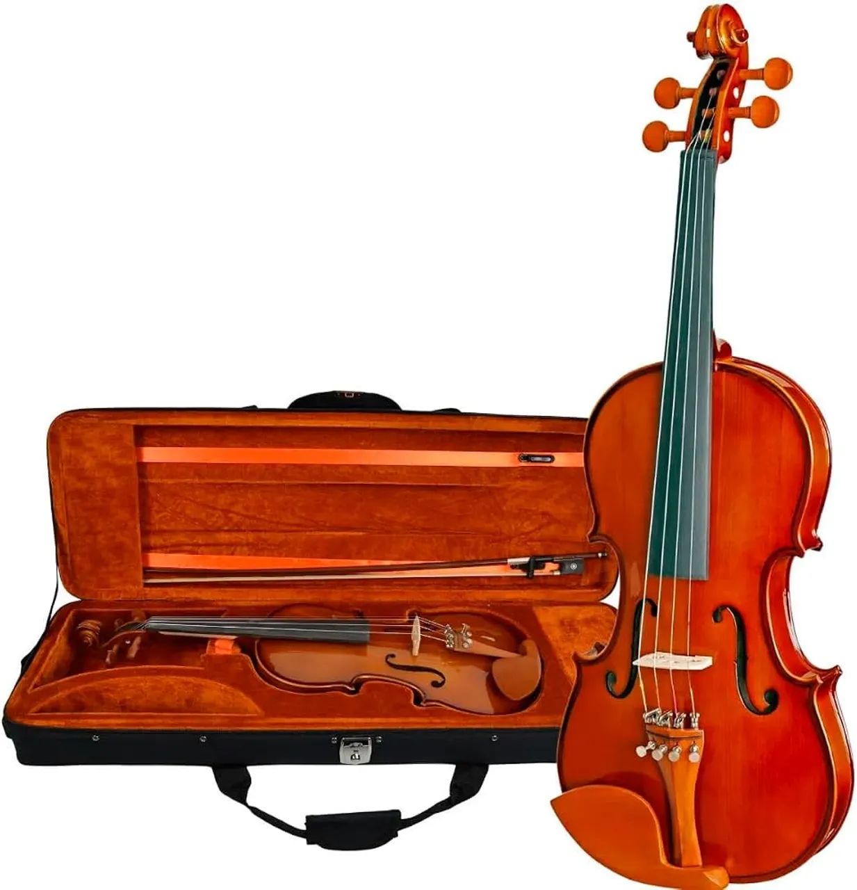 KIT Violino Eagle 441 4/4 + Estojo   - Foto 4