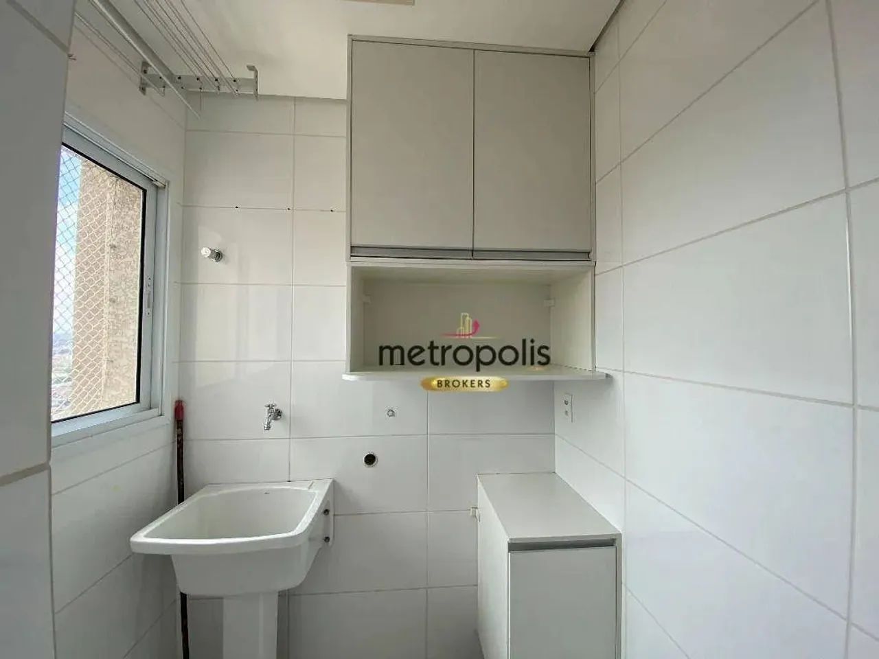 Apartamento com 2 dormitórios para alugar, 63 m² por R$ 3.995,31/mês - Campestre - Santo A - Foto 11