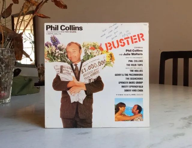 lp vinil - phil collins - buster t.s.o - 1988 - Foto 2